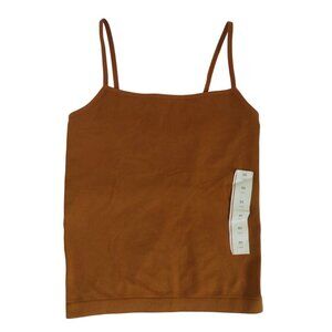 A New Day Women's XS Brown Spaghetti Strap Tank Top, NWT